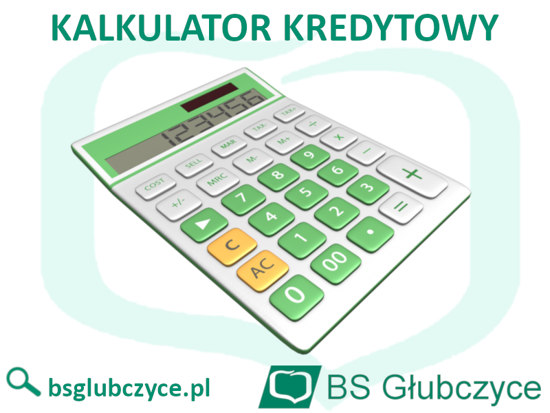 Kalkulator kredytowy dla kredytu gotówkowego Bank